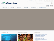Tablet Screenshot of cardno.com